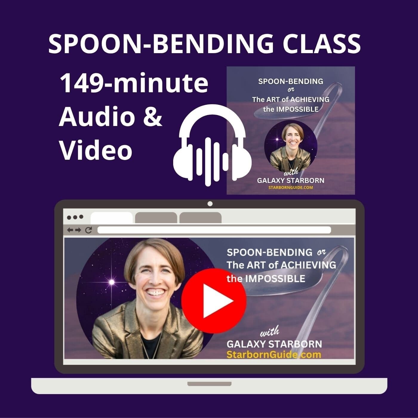 Spoon-bending, or the Art of Achieving the Impossible (149-minute audio & video)